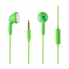 Cell Phone In Ear Headphones & Earbuds With Mic In Green